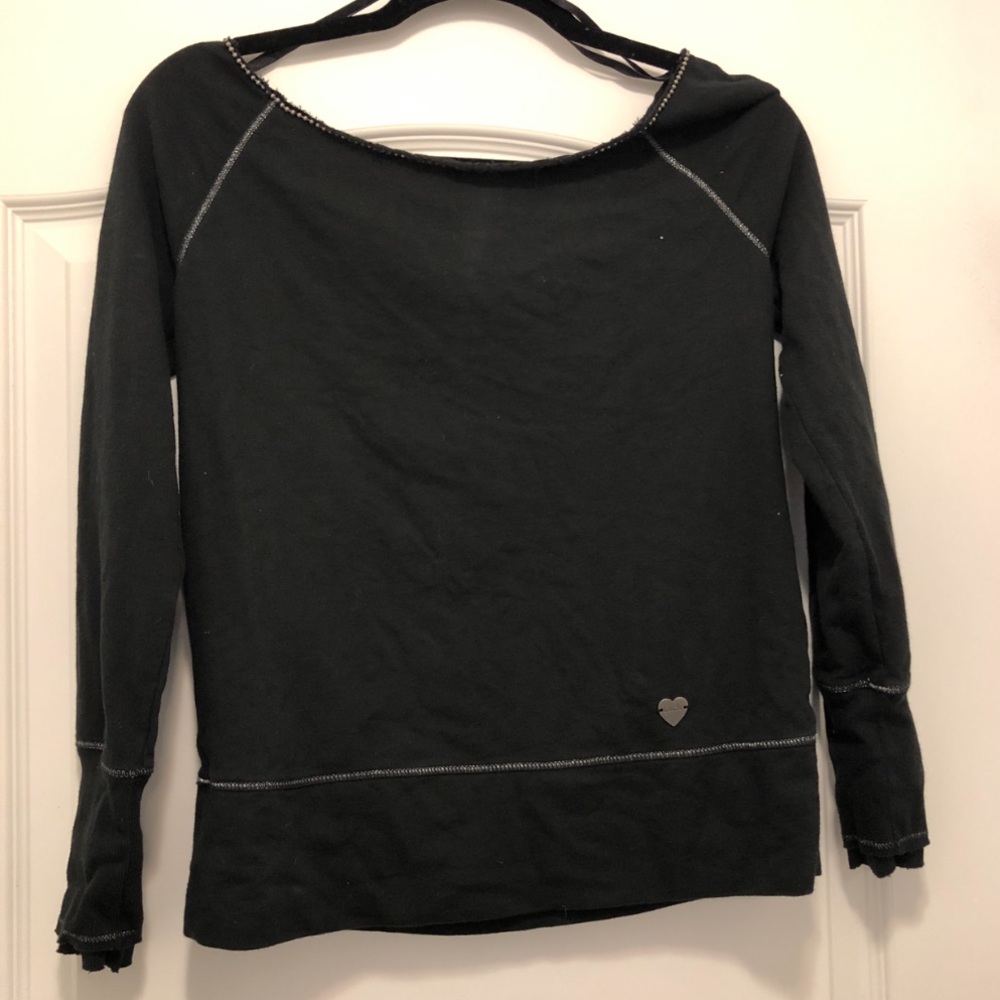 Off the Shoulder Sweatshirt